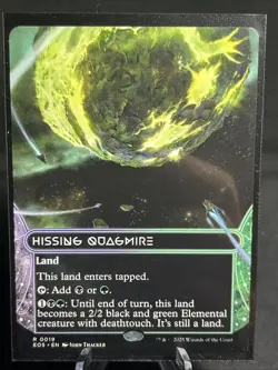 x1 Hissing Quagmire (0019) - Borderless R MTG Edge of Eternities: Stellar Sights - Image 1