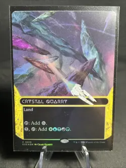 Crystal Quarry (0010) (Borderless) Edge of Eternities: Stellar Sights Foil - Image 1