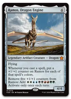 mtg magic ramos dragon engine ENGLISH dragon machine foundations - Image 1