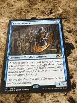CHIEF ENGINEER Magic MTG M15 Core Set LP - Image 1