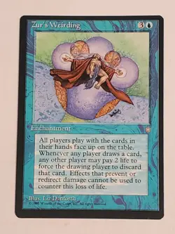 MTG Zur's Weirding (Ice Age/Blue/R) - BGM - Image 1