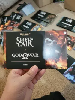 Secret Lair x God of War: Greek Non-Foil Playstation Superdrop 2025 MTG - Image 1