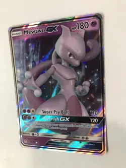 Mewtwo GX - 31/68 - Ultra Rare Hidden Fates Pokemon TCG NM - Image 2