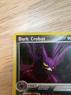 Pokemon Dark Crobat 3/109 ex Team Rocket Returns Holo Rare LP - Image 3