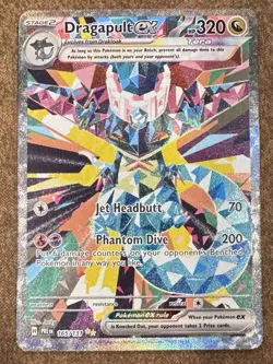 Pokemon TCG Dragapult EX Prismatic Evolutions Special Illustration Rare 165/131 - Image 1