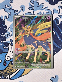 Pokemon Zacian AND MORE 100/094 Illustration Rare Phantasmal Flames Pokemon TCG - Image 3