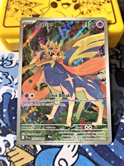 Pokemon Zacian AND MORE 100/094 Illustration Rare Phantasmal Flames Pokemon TCG - Image 4