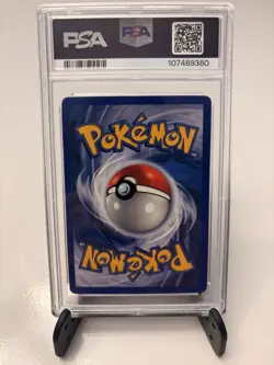 Pokemon TCG Magneton 9/102 Base Set Holo Shadowless PSA 5 - Image 2