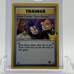 Pokemon TCG Celebrations Here Comes Team Rocket #15/82 NM - Image 1