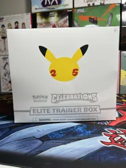 Pokemon 25th Anniversary Celebrations Elite Trainer Box (2021) SEALED GOOD! 820650809439 - Image 1