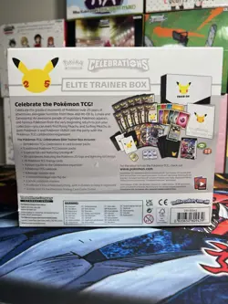 Pokemon 25th Anniversary Celebrations Elite Trainer Box (2021) SEALED GOOD! 820650809439 - Image 3