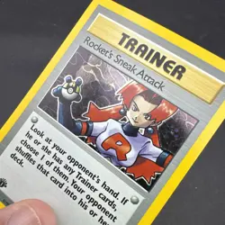 1ST EDITION POKEMON TEAM ROCKET - ROCKET'S SNEAK ATTACK HOLO #16/82 - Image 2
