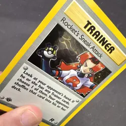 1ST EDITION POKEMON TEAM ROCKET - ROCKET'S SNEAK ATTACK HOLO #16/82 - Image 3