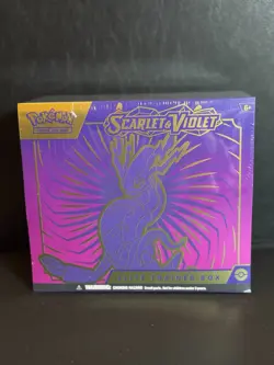 Scarlet and Violet Base Miraidon Elite Trainer Box Pokemon TCG - Sealed - Image 1
