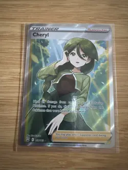 Pokemon TCG Cheryl Sword & Shield - Battle Styles 159/163 Holo Full Art - Image 1