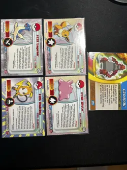 Topps 2000 Pokemon Lot Includes Riachu, Ditto, Lapras, Eevee, Groudon - Image 2