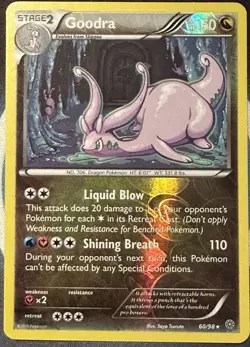 Pokemon TCG - GOODRA - Ancient Origins 60/98 Reverse Holo Rare - LP - Image 1