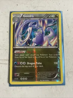 Pokemon TCG - GOODRA - Phantom Forces 77/119 Reverse Holo Rare - - Image 1