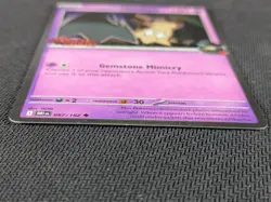 Team Rocket's Mimikyu Pokemon Destined Rivals Prerelease Stamped 087/182 - Image 2