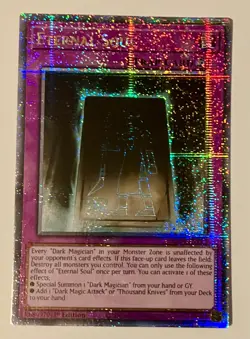 Yu-Gi-Oh Eternal Soul Quarter Century Prismatic Secret Rare 25th RA04-EN247🔥 - Image 1