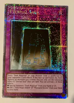 Yu-Gi-Oh Eternal Soul Quarter Century Prismatic Secret Rare 25th RA04-EN247🔥 - Image 4