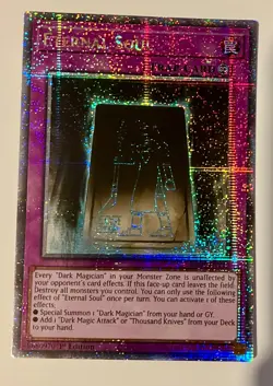 Yu-Gi-Oh Eternal Soul Quarter Century Prismatic Secret Rare 25th RA04-EN247🔥 - Image 5