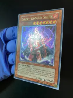 YU-GI-OH! GREAT SHOGUN SHIEN ULTIMATE RARE STON-EN013 1ST EDITION NM/EX - Image 2