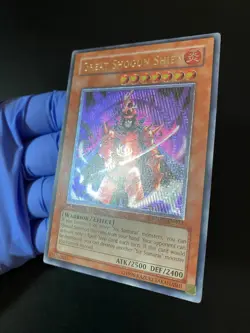 YU-GI-OH! GREAT SHOGUN SHIEN ULTIMATE RARE STON-EN013 1ST EDITION NM/EX - Image 3
