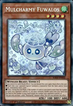 Mulcharmy Fuwalos - Collector's Rare 1st Edition RA04-EN050 - NM - YuGiOh - Image 1