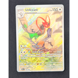 Unfezant 150/086 Black Bolt Illustration Rare Pokemon Card - Image 2
