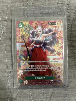 ONE PIECE Card Game tcg - Yamato ALTERNATE ART SP OP01-121 English - Image 1