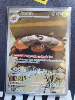 Crustle 186/182 Destined Rivals Illustration Rare Pokemon Card NM - Image 1