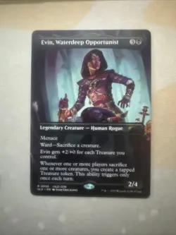 MTG Evin, Waterdeep Opportunist Borderless Card SLX NM+ Condition - Image 1