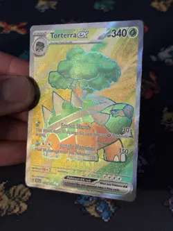 Pokemon Cards Torterra ex 185/162 Full Art Secret Rare Temporal Forces - (NM) - Image 3