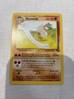 Pokemon TCG Cubone & Marowak Jungle Card 50/64 39/64 Unlimited Uncommon WOTC - Image 5