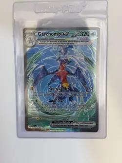 Pokemon Garchomp EX Full Art Holo Card 245/182 Sv04: Paradox Rift - Image 1