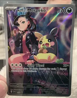 Marnie's Morpeko SVP206 - Pokemon TCG Rival Battle Deck Promo Card - Image 1