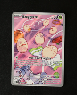 Pokemon Card TCG - Exeggcute 192/191 - Surging Sparks - Illustration Rare - NM ⭐ - Image 1