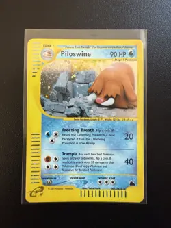 Piloswine H22/H32 Skyridge Holo Rare Pokemon Card - Vintage - Image 3