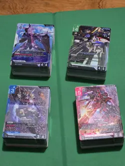 Gundam Card Game - English - ST01 -ST04 Brick - Set - Image 1