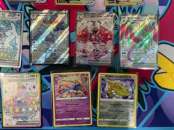 Pokemon TCG - Shiny and Rainbow card bundle - 10 Cards - Check condition - Image 2