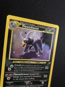 Houndoom Neo Discovery Holo Rare 4/75 Pokemon Card LP - Image 5