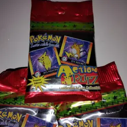 Lot Of 3 VTG 90's Pokemon ACTION FLIPZ Lenticular Cards Collectible Blister New - Image 3