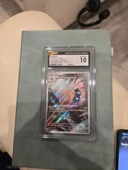 CGC 10 Palpitoad 108/086 AR Art Rare Black Bolt sv11B Pokemon Card - Image 1
