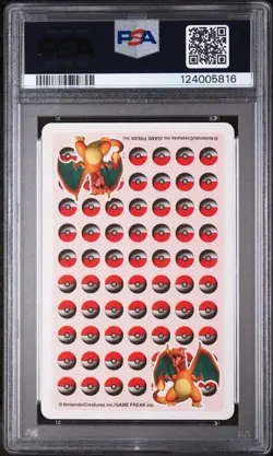 PSA 10 GEM MINT 1998 POKEMON STADIUM RED VERSION PLAYING CARDS FLAREON ACE - Image 2