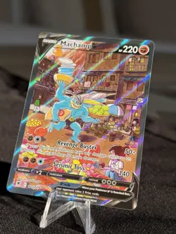 Pokemon TCG Machamp v Alternate Full Art Holo Card 172/189 Astral Radiance - Image 1