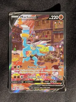 Pokemon TCG Machamp v Alternate Full Art Holo Card 172/189 Astral Radiance - Image 2