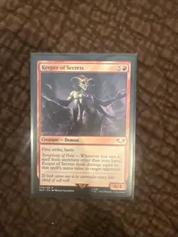 1x Keeper of Secrets NM-Mint, English Universes Beyond: Warhammer 40,000 MTG Mag - Image 2