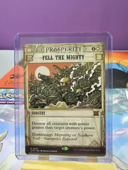Fell the Mighty - Extended Art Showcase OTP NM MTG - Image 1