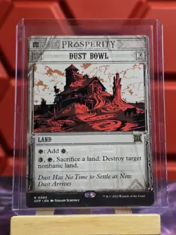 MTG Dust Bowl Showcase Borderless ** Breaking News ** English (NM) - Image 1